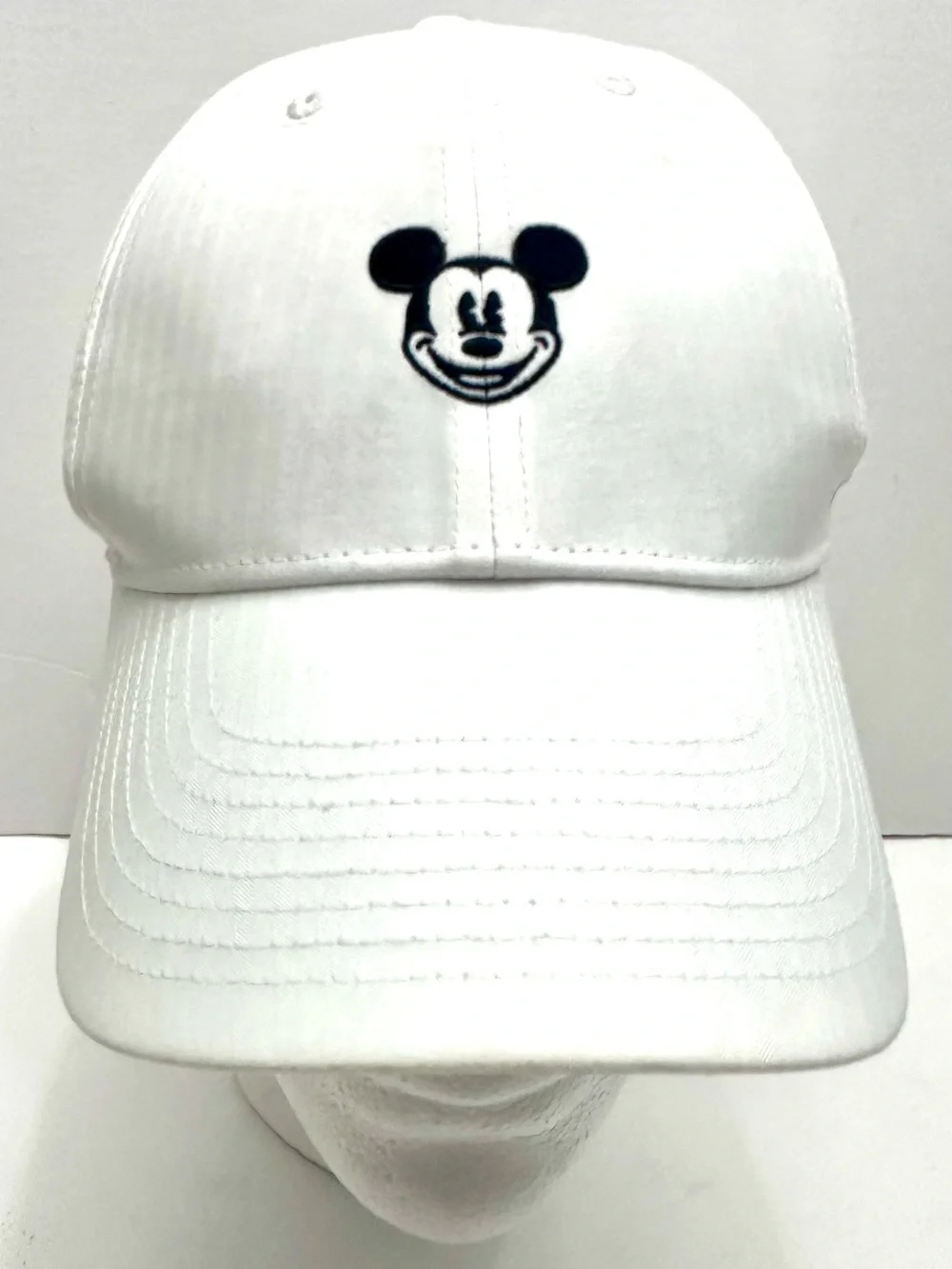 Nike White Baseball Cap with Black Embroidered Character